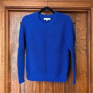 Sandro Royal Blue Crew Neck Sweater